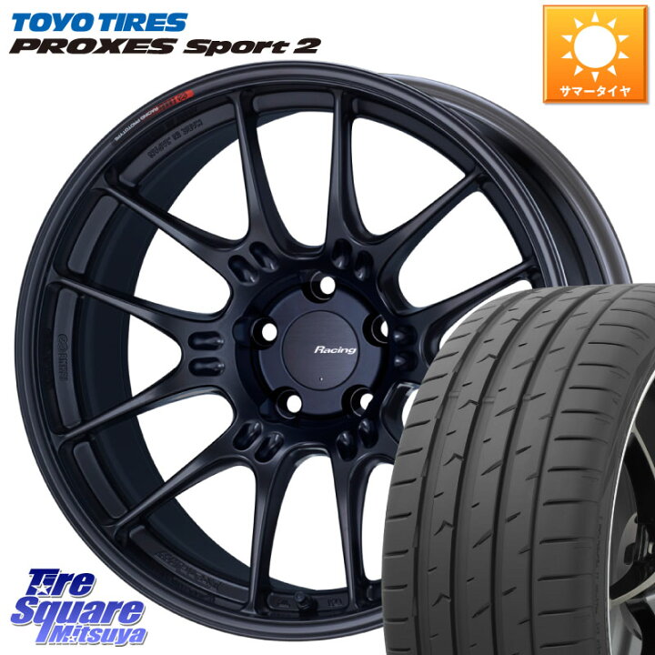 楽天市場】ENKEI エンケイ RACING GTC02 BK ホイール 18インチ 18 X 