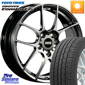 BBS RF 鍛造1ピース DB ホイール 17インチ 17 X 7.0J +48 5穴 114.3 TOYOTIRES トーヨー PROXES Comfort2s プロクセス コンフォート2s サマータイヤ 215/50R17 MAZDA3 インプレッサ リーフ レヴォーグ