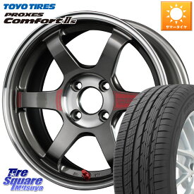 RAYS 【欠品次回9月末】 レイズ TE37 ボルクレーシング SONIC SL ホイール 16インチ 16 X 6.0J +41 4穴 100 TOYOTIRES トーヨー PROXES Comfort2s プロクセス コンフォート2s サマータイヤ 185/60R16 アクア