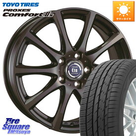 阿部商会 ティラード イータ 18 X 7.5J +53 5穴 114.3 TOYOTIRES トーヨー PROXES Comfort2s プロクセス コンフォート2s サマータイヤ 215/45R18 MAZDA3 インプレッサ VOXY