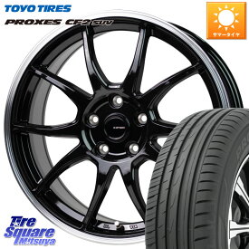 HotStuff G-SPEED P06 P-06 ホイール 16インチ 16 X 6.5J +38 5穴 114.3 TOYOTIRES トーヨー プロクセス CF2 SUV PROXES サマータイヤ 215/65R16 アルファード UX カローラクロス