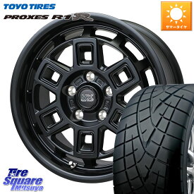 HotStuff MAD CROSS AEVER ホイール 17インチ 17 X 7.0J +38 5穴 114.3 TOYOTIRES トーヨー プロクセス R1R PROXES サマータイヤ 225/45R17 ヤリス