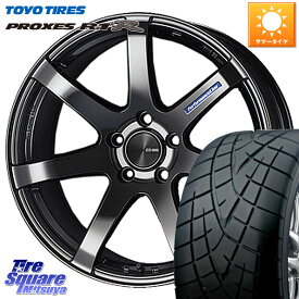 86 ブレンボキャリパー対応 ENKEI エンケイ PerformanceLine PF07 -COLORS- 18 X 8.0J(86 Brembo) +45 5穴 100 TOYOTIRES トーヨー プロクセス R1R PROXES サマータイヤ 225/40R18