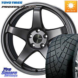 アクア KYOHO ENKEI エンケイ PerformanceLine PF05 DS 4H 16インチ 16 X 6.5J +50 4穴 100 TOYOTIRES トーヨー プロクセス R1R PROXES サマータイヤ 205/50R16