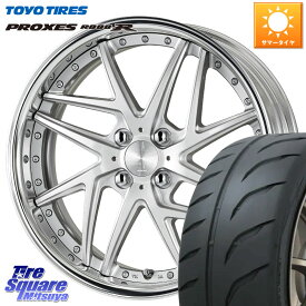 WORK RIZALTADO MESH2 A Disk 16インチ 2ピース 16 X 6.5J +35 4穴 100 TOYOTIRES トーヨー プロクセス R888R PROXES サマータイヤ 195/50R16 シエンタ ヤリス ロードスター