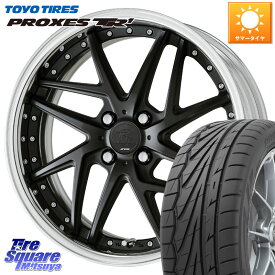 WORK RIZALTADO MESH2 A Disk 17インチ 2ピース 17 X 7.0J +40 4穴 100 TOYOTIRES トーヨー プロクセス TR1 PROXES サマータイヤ 195/45R17 アクア ヤリス ロードスター