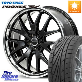 MANARAY MID VERTEC ONE EXE7 ホイール 18インチ 18 X 7.0J +40 5穴 114.3 TOYOTIRES トーヨー プロクセス TR1 PROXES サマータイヤ 225/40R18