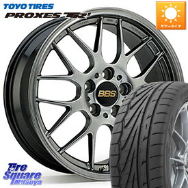 BBS RG-R 鍛造1ピース ホイール 17インチ 17 X 7.0J +45 4穴 100 TOYOTIRES トーヨー プロクセス TR1 PROXES サマータイヤ 195/45R17 アクア フィット ヤリス ロードスター