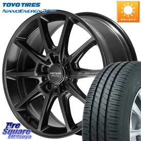 MANARAY MID RMP RACING R25Plus TITAN ホイール 17インチ 17 X 7.5J +48 5穴 114.3 TOYOTIRES トーヨー ナノエナジー3プラス 高インチ特価 サマータイヤ 215/40R17