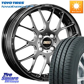 BBS RP 鍛造1ピース ホイール 16インチ 16 X 6.0J +45 4穴 100 TOYOTIRES トーヨー ナノエナジー3プラス サマータイヤ 195/45R16 ノート ルーミー