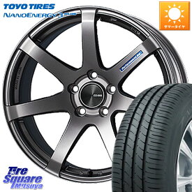 ENKEI エンケイ PerformanceLine PF07 DS ホイール 16 X 7.0J +43 4穴 100 TOYOTIRES トーヨー ナノエナジー3プラス サマータイヤ 195/50R16 ヤリス ロードスター