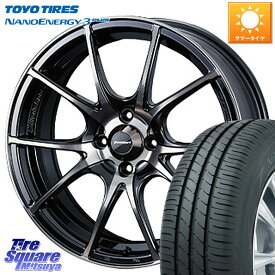 WEDS 72620 SA-10R SA10R ウェッズ スポーツ ホイール 17インチ 17 X 7.0J +43 4穴 100 TOYOTIRES トーヨー ナノエナジー3プラス NANOENERGY 高インチ特価 サマータイヤ 195/45R17 アクア ヤリス ロードスター