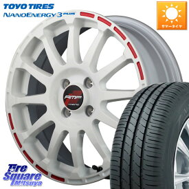 MANARAY MID RMP RACING GR12 16インチ 16 X 6.0J +43 4穴 100 TOYOTIRES トーヨー ナノエナジー3プラス サマータイヤ 195/45R16 サクシード ルーミー