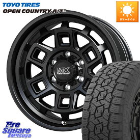 HotStuff MAD CROSS AEVER ホイール 17インチ 17 X 8.0J +20 6穴 139.7 TOYOTIRES オープンカントリー AT3 OPEN COUNTRY A/T3 275/65R17 ランクル プラド