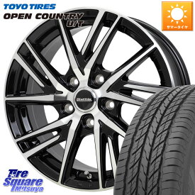 HotStuff ラフィット LW06-2 LW-06-2 ホイール 17インチ 17 X 7.0J +48 5穴 100 TOYOTIRES オープンカントリー UT OPEN COUNTRY U/T サマータイヤ 225/60R17 アウトバック