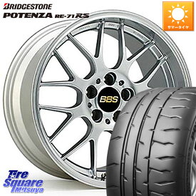 BBS RG-R 鍛造1ピース ホイール 18インチ 18 X 8.0J +40 5穴 114.3 ブリヂストン ポテンザ RE-71RS POTENZA 【国内正規品】 245/45R18