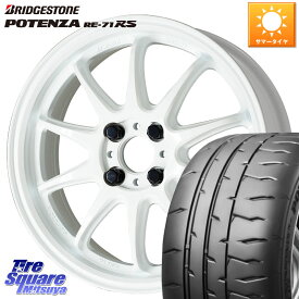 WORK ワーク EMOTION エモーション ZR10 17インチ 17 X 7.0J +47 4穴 100 ブリヂストン ポテンザ RE-71RS POTENZA 【国内正規品】 215/45R17 アクア