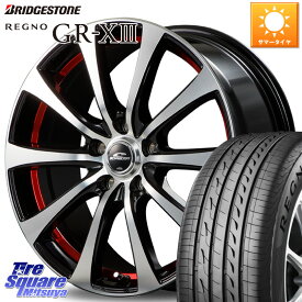 MANARAY SCHNEDER シュナイダー RX01 18インチ 18 X 7.5J +38 5穴 114.3 ブリヂストン レグノ GR-X3 GRX3 サマータイヤ 245/50R18