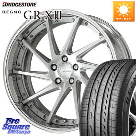 WORK GNOSIS CVS O Disk 19インチ 2ピース 19 X 8.5J +50 5穴 114.3 ブリヂストン レグノ GR-X3 GRX3 サマータイヤ 235/35R19