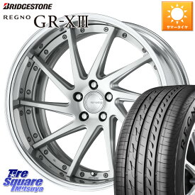 WORK GNOSIS CVS O Disk 19インチ 2ピース 19 X 8.0J +45 5穴 114.3 ブリヂストン レグノ GR-X3 GRX3 サマータイヤ 235/35R19