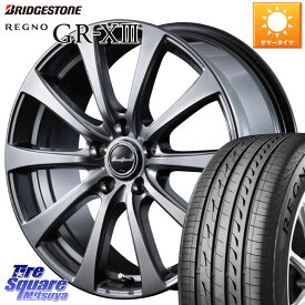 MANARAY MID EuroSpeed G10 ホイール 17インチ 平座仕様 17 X 7.0J +37 5穴 114.3 ブリヂストン レグノ GR-X3 GRX3 在庫● サマータイヤ 215/55R17 カムリ