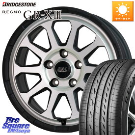 HotStuff マッドクロス レンジャー シルバー ホイール 17インチ 17 X 7.0J +38 5穴 114.3 ブリヂストン レグノ GR-X3 GRX3 在庫● サマータイヤ 215/55R17 カムリ