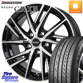 HotStuff ラフィット LW06-2 LW-06-2 ホイール 18インチ 18 X 8.0J +42 5穴 114.3 ブリヂストン レグノ GR-X3 GRX3 サマータイヤ 245/40R18 インプレッサ