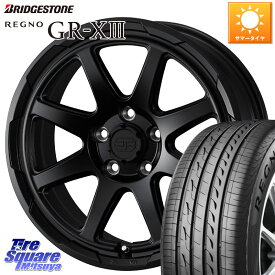 WEDS STADTBERGE BLK ホイール 16インチ 16 X 7.0J +38 5穴 114.3 ブリヂストン レグノ GR-X3 GRX3 在庫● サマータイヤ 205/60R16 ステップワゴン VOXY