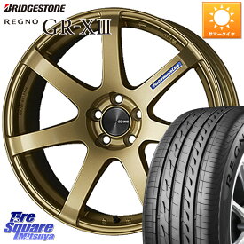 ENKEI エンケイ PerformanceLine PF07 -COLORS- 19 X 8.0J +45 5穴 114.3 ブリヂストン レグノ GR-X3 GRX3 サマータイヤ 245/40R19