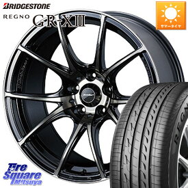 WEDS 72630 SA-10R SA10R ウェッズ スポーツ ホイール 18インチ 18 X 8.5J +35 5穴 114.3 ブリヂストン レグノ GR-X3 GRX3 在庫● サマータイヤ 225/45R18