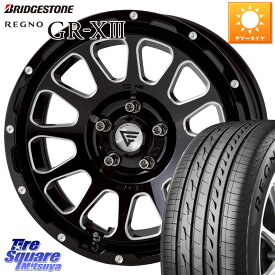 DELTA FORCE デルタフォース オーバル 7J ホイール 17インチ 17 X 7.0J +32 5穴 114.3 ブリヂストン レグノ GR-X3 GRX3 在庫● サマータイヤ 215/50R17