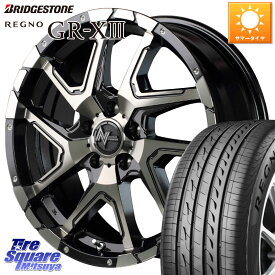 MANARAY MID ナイトロパワー デリンジャー ホイール 17インチ 17 X 7.0J +42 5穴 114.3 ブリヂストン レグノ GR-X3 GRX3 在庫● サマータイヤ 215/50R17 リーフ