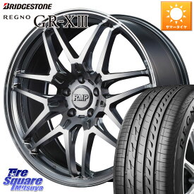 MANARAY MID RMP - 720F ホイール 18インチ 18 X 7.0J +48 5穴 100 ブリヂストン レグノ GR-X3 GRX3 サマータイヤ 215/45R18 ライズ ハイブリッド車