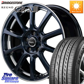 MANARAY MID ラピッドパフォーマンス ZX10 ホイール 17インチ 17 X 7.0J +50 5穴 114.3 ブリヂストン レグノ GR-X3 GRX3 サマータイヤ 195/45R17 スイフトスポーツ