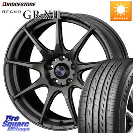 WEDS ウェッズ スポーツ SA99R 18インチ 18 X 8.5J(VAB 4POT) +50 5穴 114.3 ブリヂストン レグノ GR-X3 GRX3 サマータイヤ 245/40R18 インプレッサ WRX STI