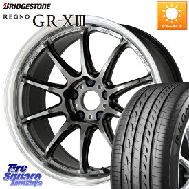 WORK ワーク EMOTION エモーション ZR10 GTKRC 5H 18インチ 18 X 8.5J(EVO10 CZ4A) +38 5穴 114.3 ブリヂストン レグノ GR-X3 GRX3 サマータイヤ 245/40R18 ランエボ10キャリパー対応！