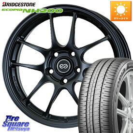 ENKEI エンケイ PerformanceLine PF01 BK ホイール 18 X 7.0J +48 5穴 100 ブリヂストン ECOPIA NH200 エコピア サマータイヤ 215/45R18 ライズ ハイブリッド車