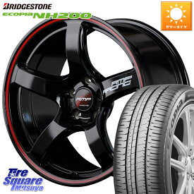 MANARAY MID RMP RACING R50 アルミホイール 18インチ 18 X 7.5J(BMW F45 F46) +50 5穴 112 ブリヂストン ECOPIA NH200 エコピア サマータイヤ 225/45R18 BMW 2シリーズ