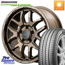 RAYS 【欠品次回8月末】 レイズ DAYTONA デイトナ F6 Boost 16インチ 16 X 7.0J +40 5穴 114.3 ブリヂストン ECOPIA NH200 エコピア サマータイヤ 195/55R16