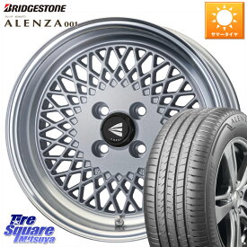 ENKEI エンケイ NEO CLASSIC ENKEI92 SILVER 16インチ 16 X 6.5J +38 4穴 100 ブリヂストン アレンザ 001 ALENZA 001 サマータイヤ 215/65R16 ライズ ガソリン車