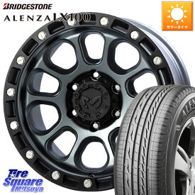 MKW M204 ドライグレー 17インチ 17 X 8.0J +20 6穴 139.7 ブリヂストン ALENZA アレンザ LX100 サマータイヤ 265/70R17 ランクル プラド トライトン