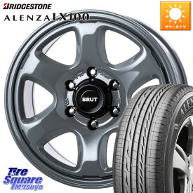 BRUT ブルート BR-44 BR44 ホイール 17インチ 17 X 7.5J +15 6穴 139.7 ブリヂストン ALENZA アレンザ LX100 サマータイヤ 265/70R17 トライトン