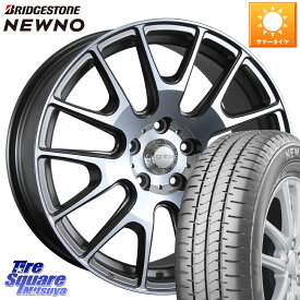 MLJ IGNITE XTRACK GRAY 在庫● 18インチ 18 X 8.5J +50 5穴 114.3 ブリヂストン NEWNO ニューノ サマータイヤ 225/55R18