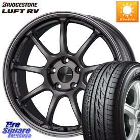 KYOHO ENKEI エンケイ PerformanceLine PF09 ホイール 4本 18インチ 18 X 7.5J +48 5穴 100 ブリヂストン LUFT RV ルフト RV サマータイヤ 225/45R18