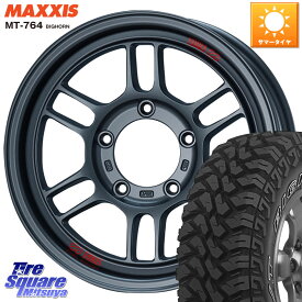 ENKEI エンケイ ALLROAD RPT1 ガンメタ ジムニー ホイール 16インチ 16 X 5.5J +20 5穴 139.7 MAXXIS MT-764 BIGHORN アウトラインホワイトレター 225/75R16 ジムニー