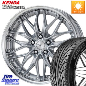 WORK SCHWERT QUELL SRS O Disk 19インチ 2ピース 19 X 8.0J +53 5穴 114.3 KENDA ケンダ カイザー KR20 サマータイヤ 225/40R19 レヴォーグ