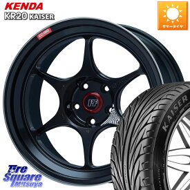 ENKEI エンケイ PerformanceLine PF06 BK ホイール 18インチ 18 X 7.5J +48 5穴 114.3 KENDA ケンダ カイザー KR20 サマータイヤ 225/45R18 ステップワゴン