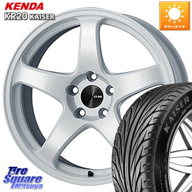 ENKEI エンケイ PerformanceLine PF05 WH 17インチ 17 X 7.0J +45 5穴 114.3 KENDA ケンダ カイザー KR20 サマータイヤ 215/45R17 セレナ セレナ