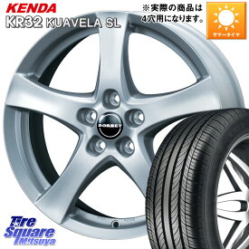 TARGA type F F5718 ボルベット ホイール 16インチ 16 X 6.5J(C3 A8HN) +25 4穴 108 KENDA ケンダ KUAVELA SL KR32 サマータイヤ 195/60R16 シトロエン C3エアクロス