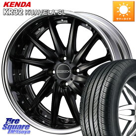 ヤリス フィット WEDS MAVERICK 1212F HiDisk 16インチ 2ピース 16 X 6.0J +43 4穴 100 KENDA ケンダ KUAVELA SL KR32 サマータイヤ 185/55R16